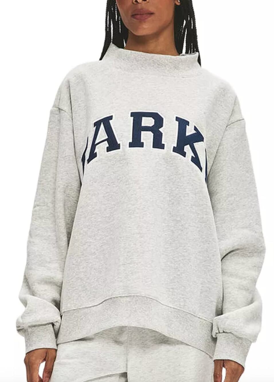 Parke Varsity Mockneck Sweatshirt NWT Size S/M